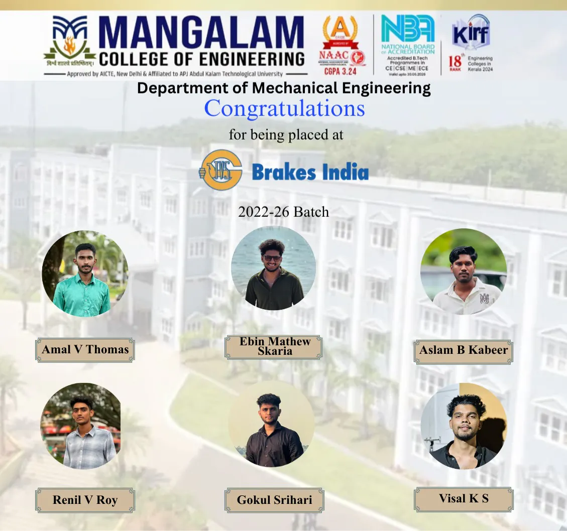Mechanical Engineering placements 2022-2026 - image 1
