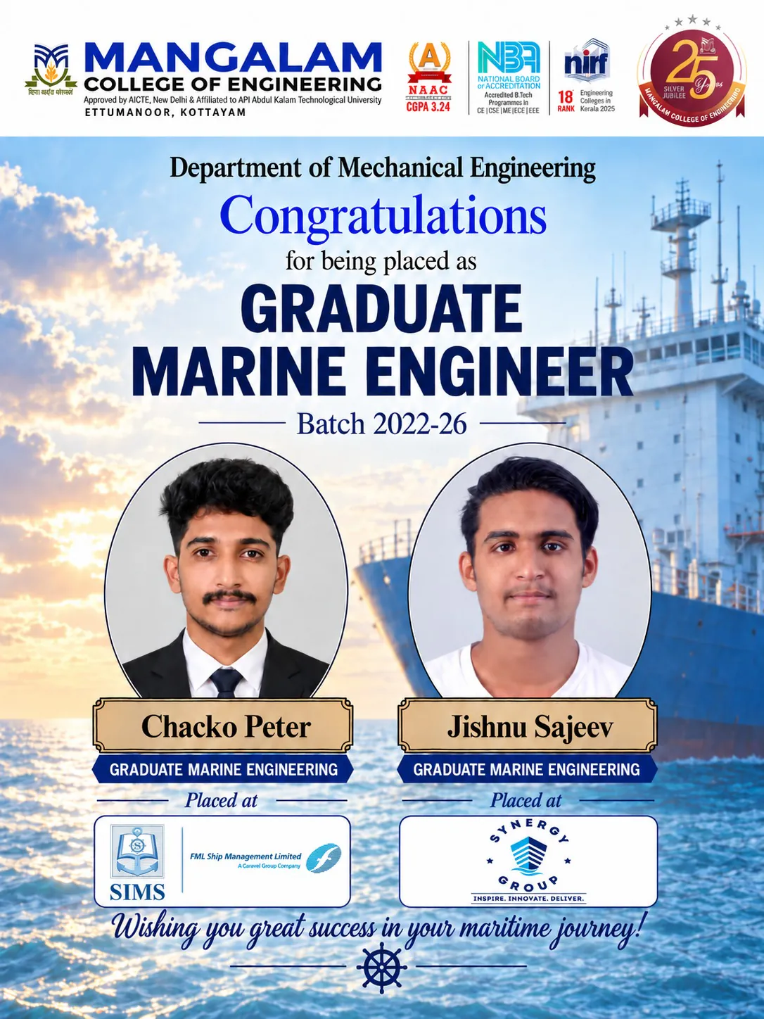 Mechanical Engineering placements 2022-2026 - image 2