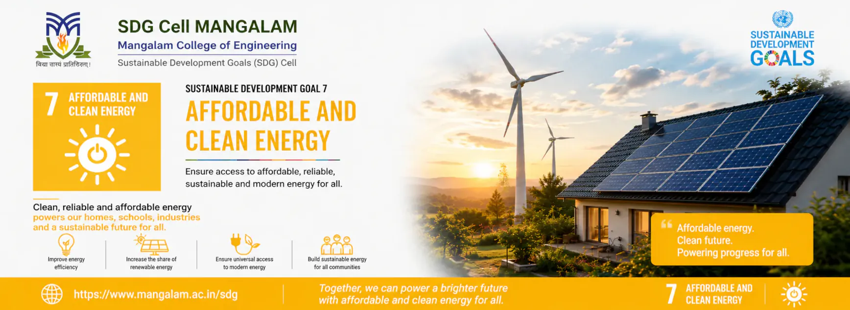 SDG 7 - Affordable and Clean Energy